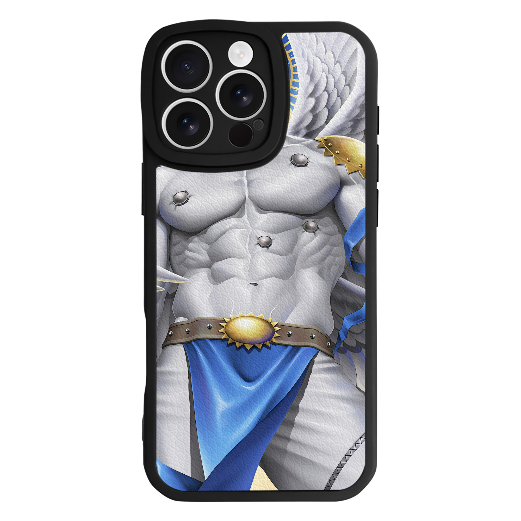 （画像用） Digimon デジタルモンスター/デジモン 【iPhone 16シリーズ対応】シリコンスマホケース（レザー調） 材質：シリコン
